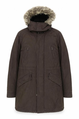 Zara womens parka coat - womens, size