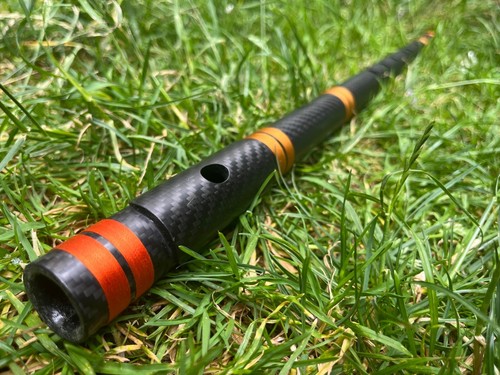 Carbon bansuri low c flute - carbon,