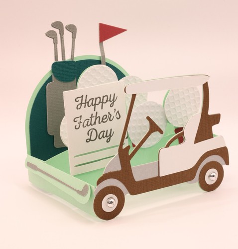 Hand made golf cart box - made,