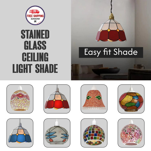 Tiffany ceiling light shade - tiffany,