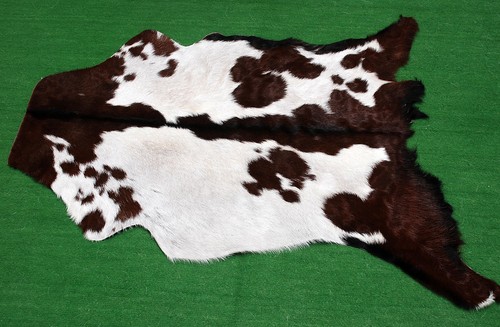 Luxury goat hide rug - rug, on