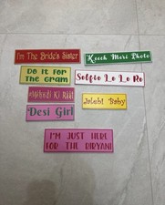 Mehndi Photo booth props |