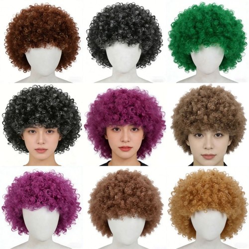Heat resistant clown curly - clown,