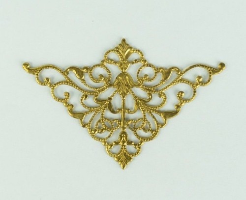 Vintage brass corner - vintage,