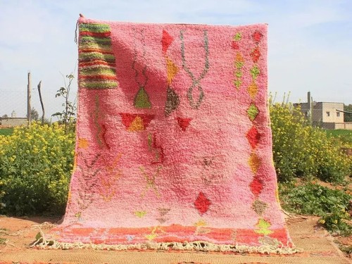 Moroccan berber rug handmade - moroccan,
