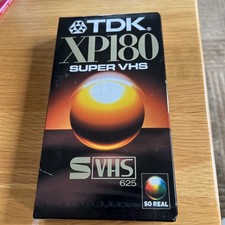 TDK S-VHS XP 180 - Sealed VHS