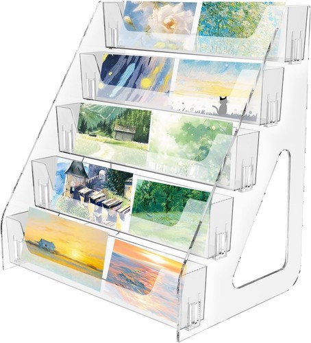 Tiers greeting card display - card,