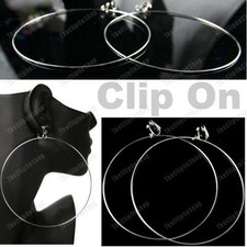 CLIP ON GIANT HUGE 4"HOOPS
