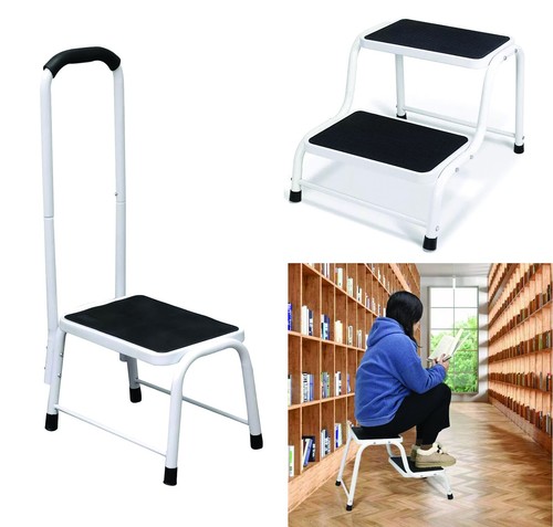 Caravan step stool with non - step,