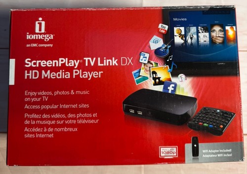 Iomega screen play link - screen,
