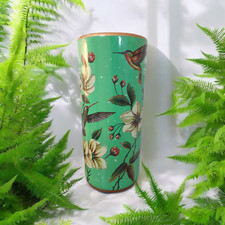 Umbrella Stand / Stick Holder - Chinese Ceramic - Humming Birds
