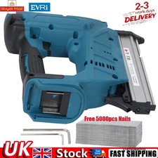 Brushless 18 Gauge Brad Nail Gun Cordless Stapler Nailer For Makita Battery 18V