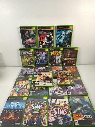 Xbox original game bundle - 21,