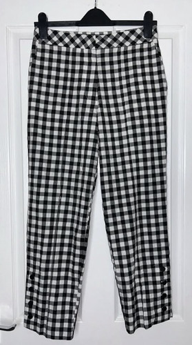 Bnwt topshop gingham tapered - topshop,