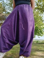 Handmade Purple Harem Pants
