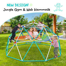 10FT Climbing Dome Climber Hammock Swing Jungle Gym for Kids Outdoor Safety Net 