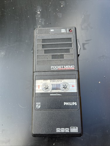 Vintage philips pocket memo - pocket,