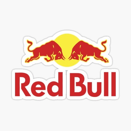 Red bull stickers - bull,