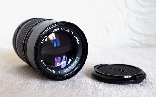 Canon 135mm 5 - fd, 3.5