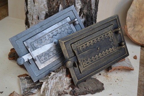 Cast iron fire door - 17,
