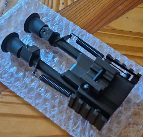 Black adjustable folding - adjustable, rifle