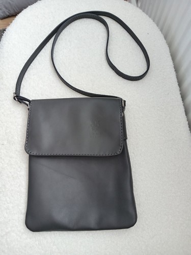 Vera pelle dark grey small - pelle,