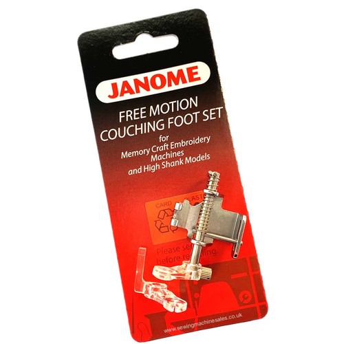 Janome free motion couching - janome,
