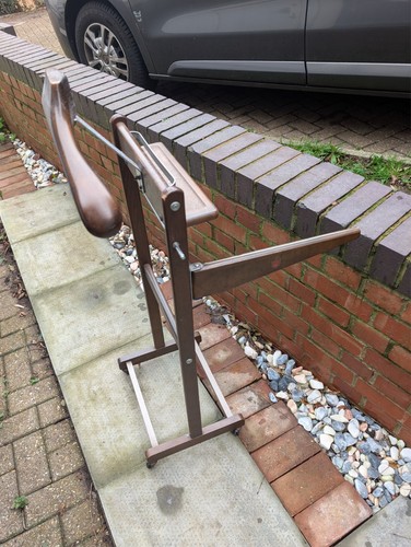 Vintage wooden valet - , clothes