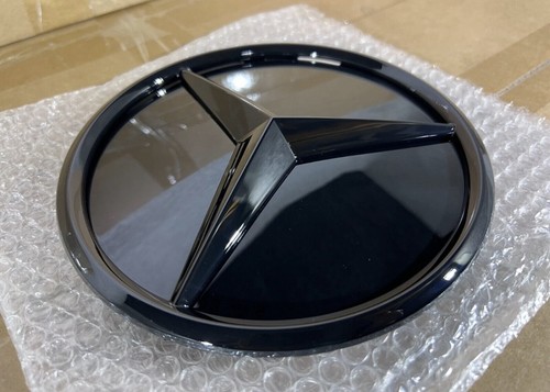 Mercedes gloss black - black, front
