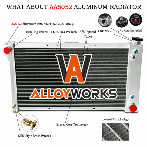 Row aluminium radiator for - 3,