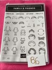 Stampin Up Friend And Family Stamp Set VGC