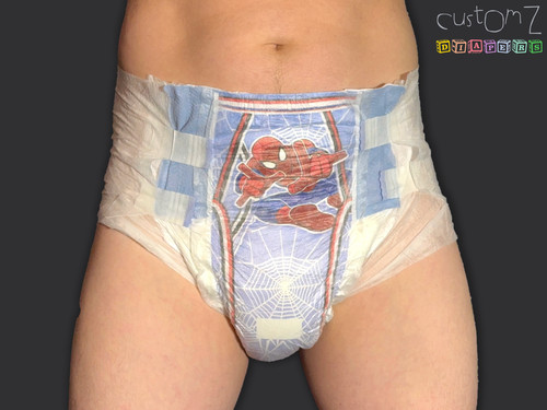 Customz super spidey abdl - spidey,