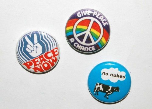 Vintage peace 25mm - vintage, /