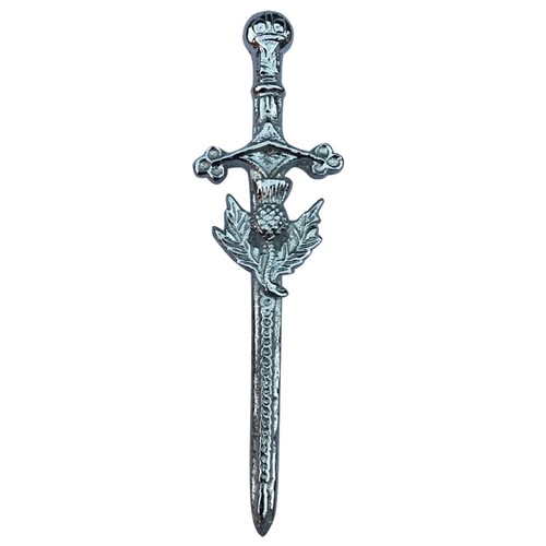 Scottish thistle kilt pin - thistle,