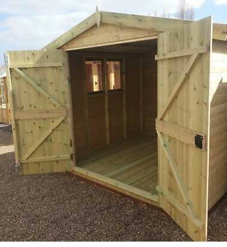 20x8 wooden workshop - wooden,