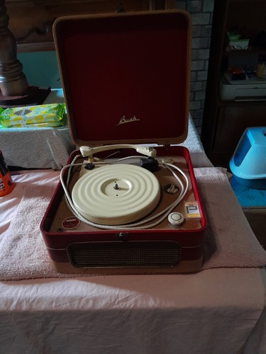 Retro bush portable record - retro,