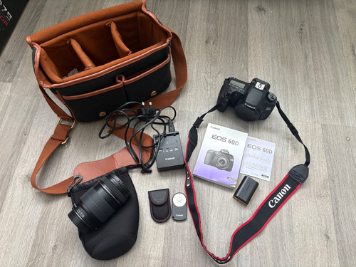 Canon 60d with - with, lens
