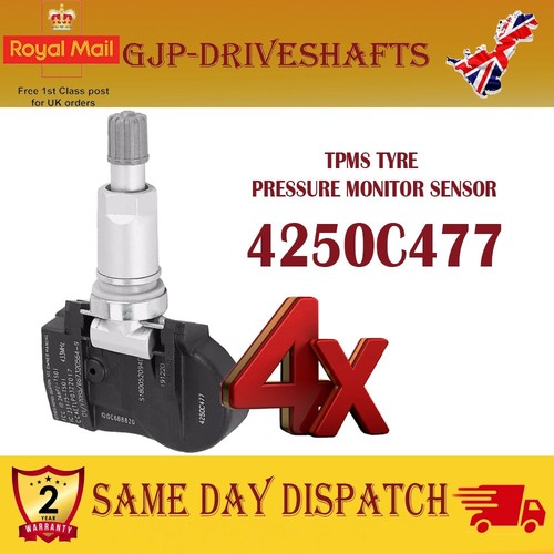 Tpms tyre pressure monitor - 4x,