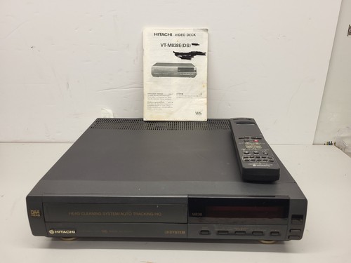 Hitachi m838e vhs - hitachi, vcr