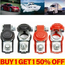 1Pair Leisure Battery Terminals Connectors Clamps Car Van Caravan Motorhome UK