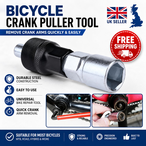 Crank puller removal tool - removal,