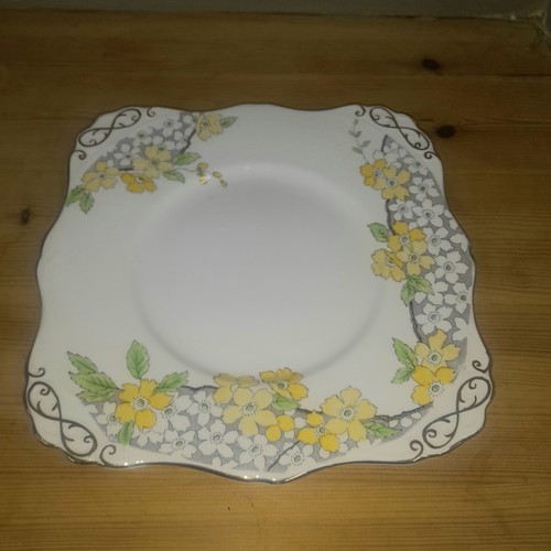 Vintage cake plates - vintage, plates/