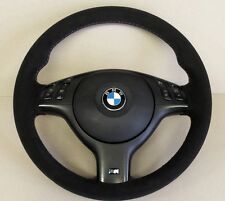 BMW E46 M Sport / M3  - steering wheel retrimming service - tri colour stitching