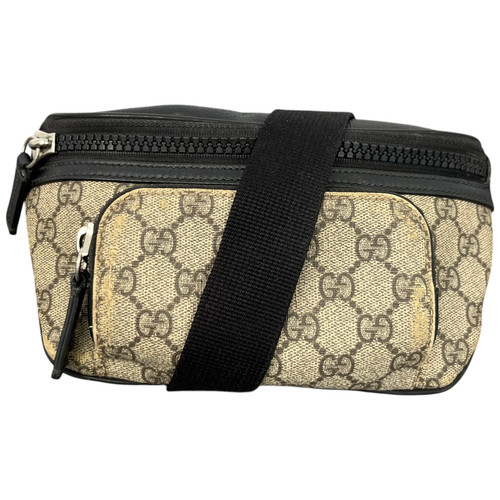 Gucci men supreme belt - men's, gg