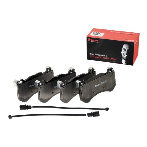 Brake pad set front - set, with