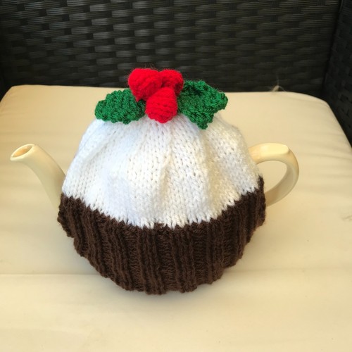 Hand knitted christmas - christmas, pudding