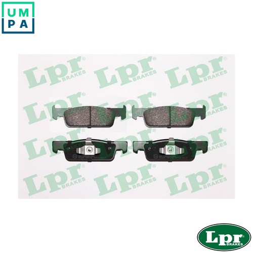 Brake pad set disc - set,