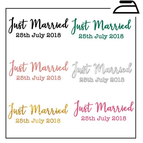 Just married hen - just,