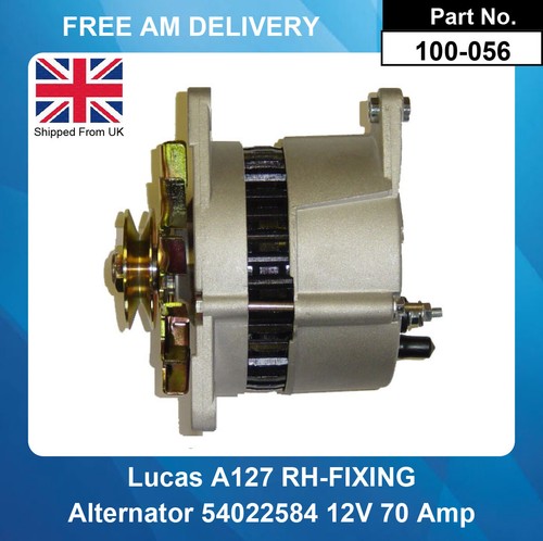 Alternator lucas type a127 - alternator,