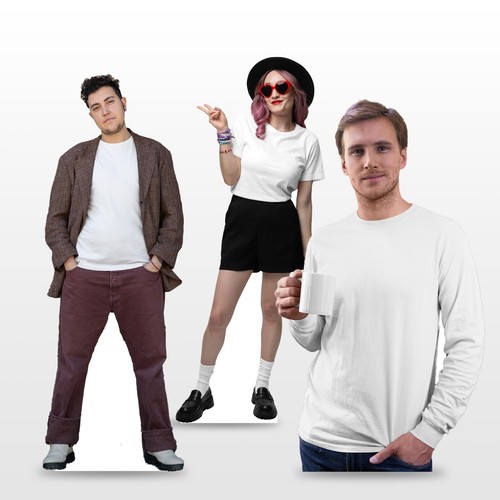 Miniature cardboard cutouts - miniature,